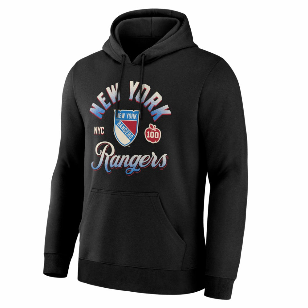 New York Rangers Fanatics Legacy Hoodie - Black | Fanatics Lifestyle
