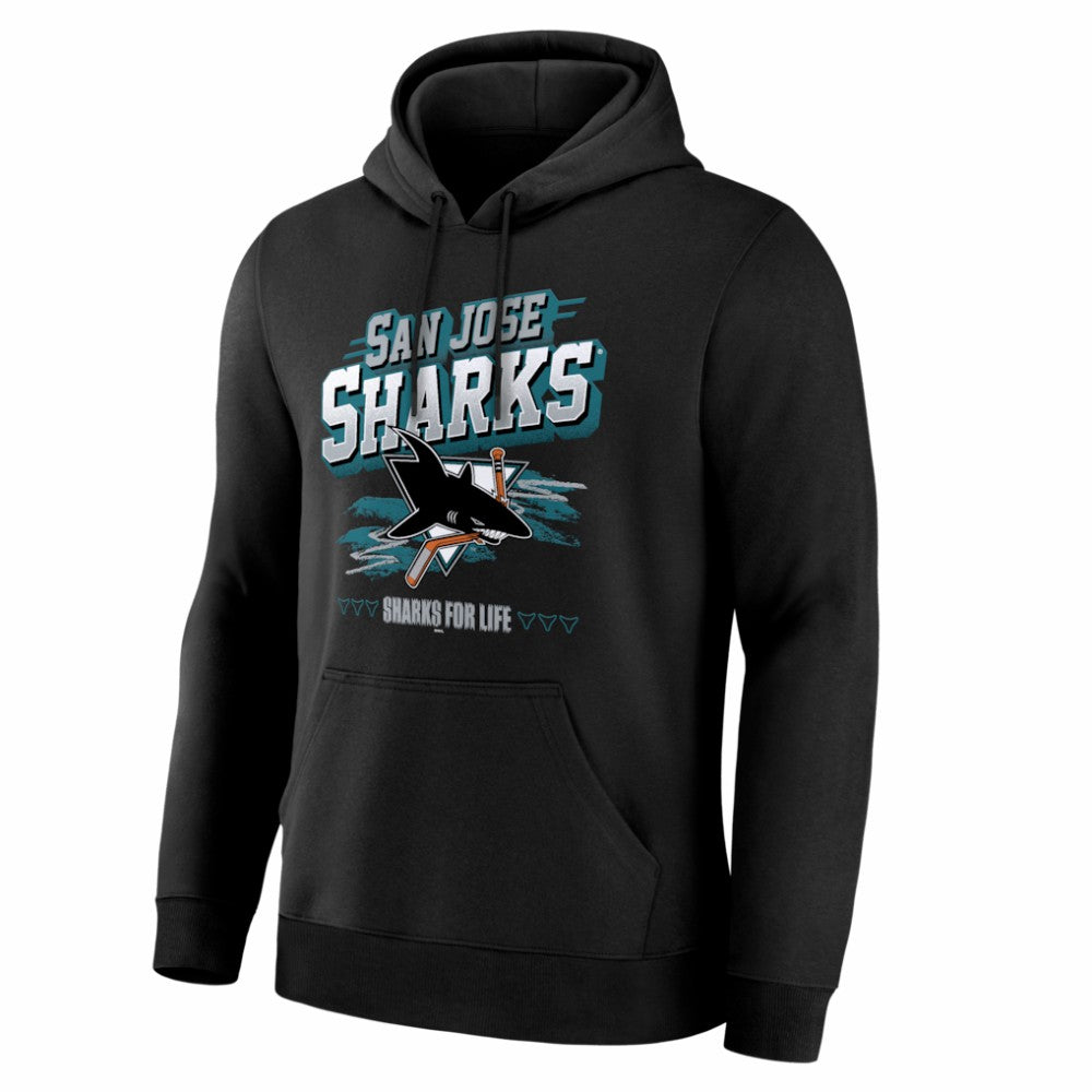 San Jose Sharks Fanatics Legacy Hoodie - Black | Fanatics sale