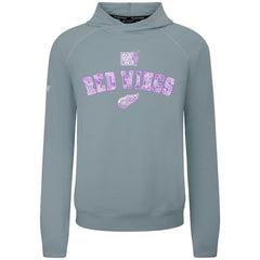 Detroit Red Wings Levelwear Hockey Fights Cancer Mandate Tri-Blend Hoodie - Gray | NHL discount