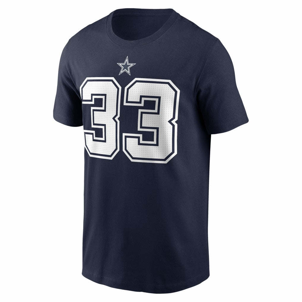Javonte Williams Dallas Cowboys Name & Number T-Shirt - Navy - Nike