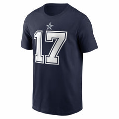 Brandon Aubrey Dallas Cowboys Name & Number T-Shirt - Navy - Nike