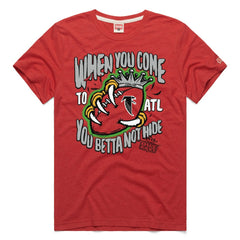 Atlanta Falcons x OutKast Homage Unisex You Betta Not Hide Tri-Blend T-Shirt - Red - NFL