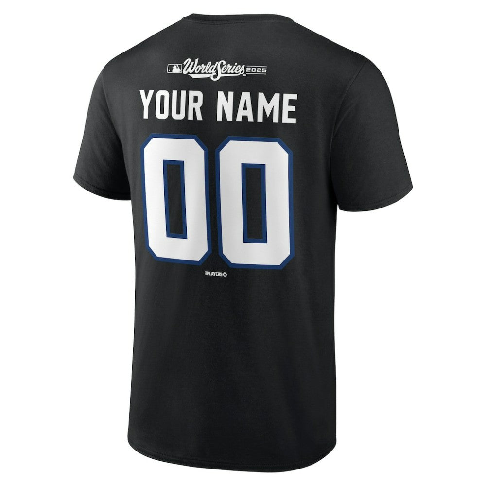 Los Angeles Dodgers 2025 World Series Champions Custom Name & Number T-Shirt Outlet