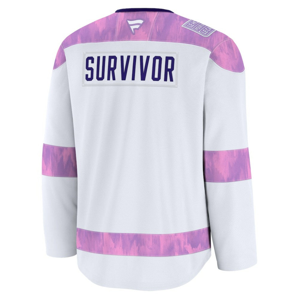 St. Louis Blues Fanatics Hockey Fights Cancer Survivor Practice Jersey - White | Fanatics discount