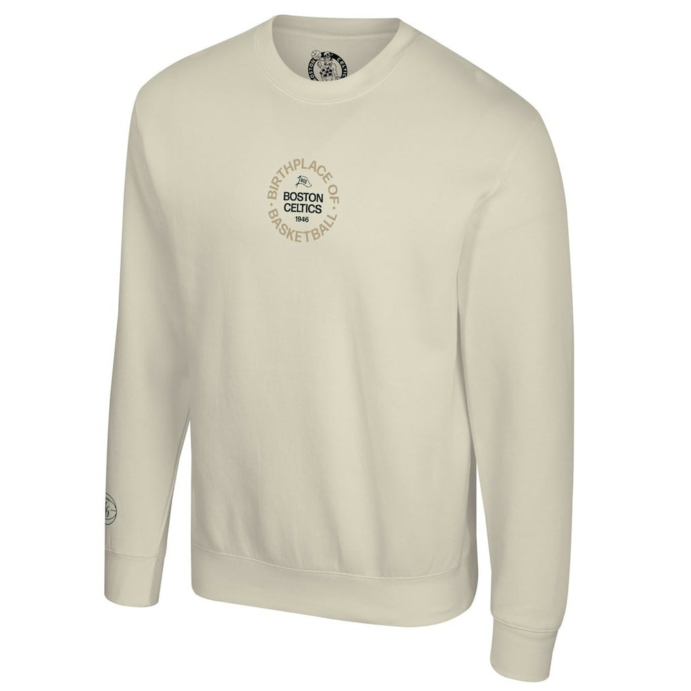 Boston Celtics Stadium Essentials Unisex '46 Reserve Fleece Sweatshirt Cream