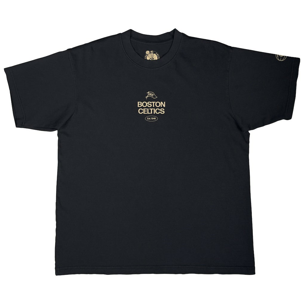 Boston Celtics Stadium Essentials Unisex '46 Reserve Urban T-Shirt Black