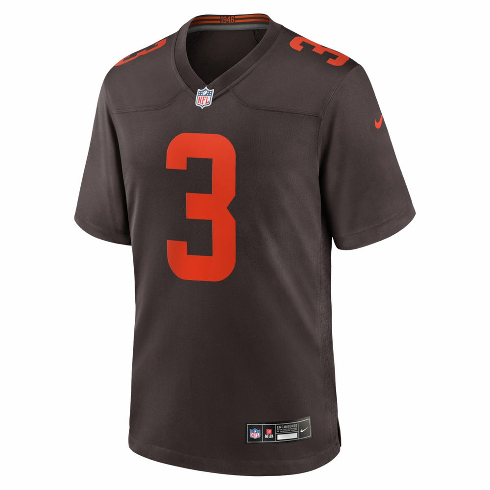 Jerry Jeudy Cleveland Browns Alpha Dawg Game Jersey - Brown - Nike