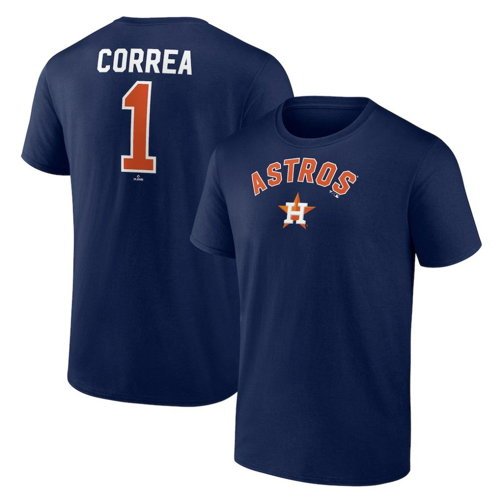 Carlos Correa Houston Astros Winning Streak Name & Number T-Shirt Sale