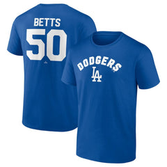 Mookie Betts Los Angeles Dodgers Winning Streak Name & Number T-Shirt Online