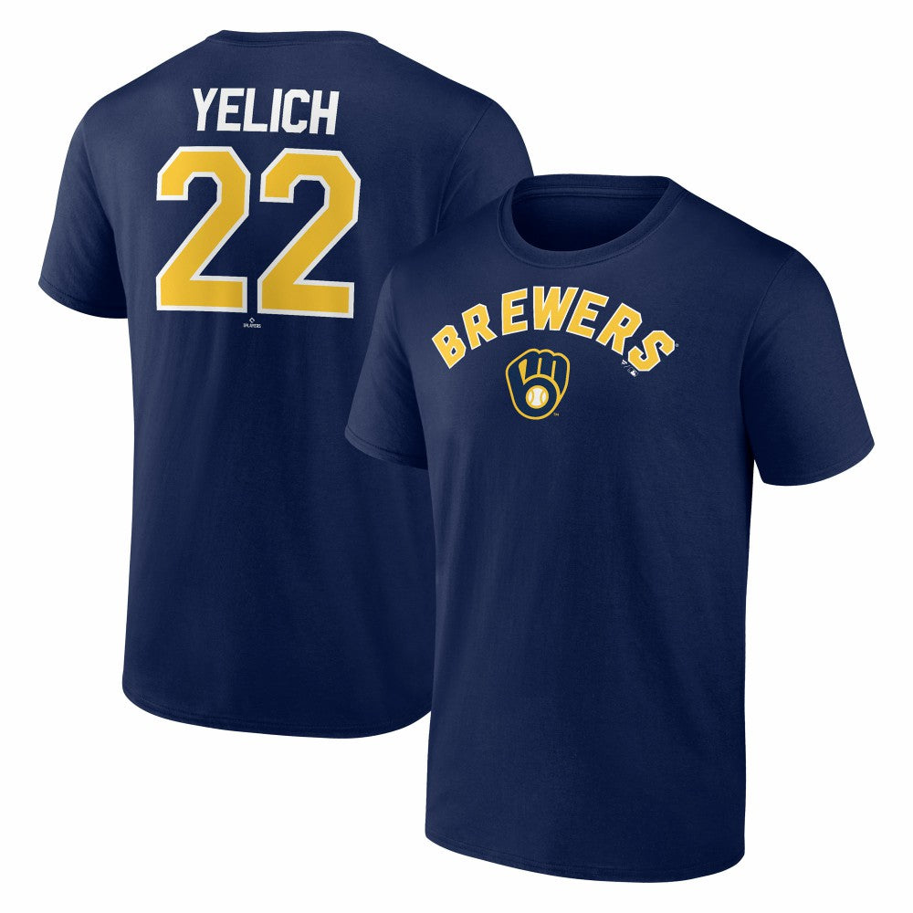 Christian Yelich Milwaukee Brewers Winning Streak Name & Number T-Shirt Near Me