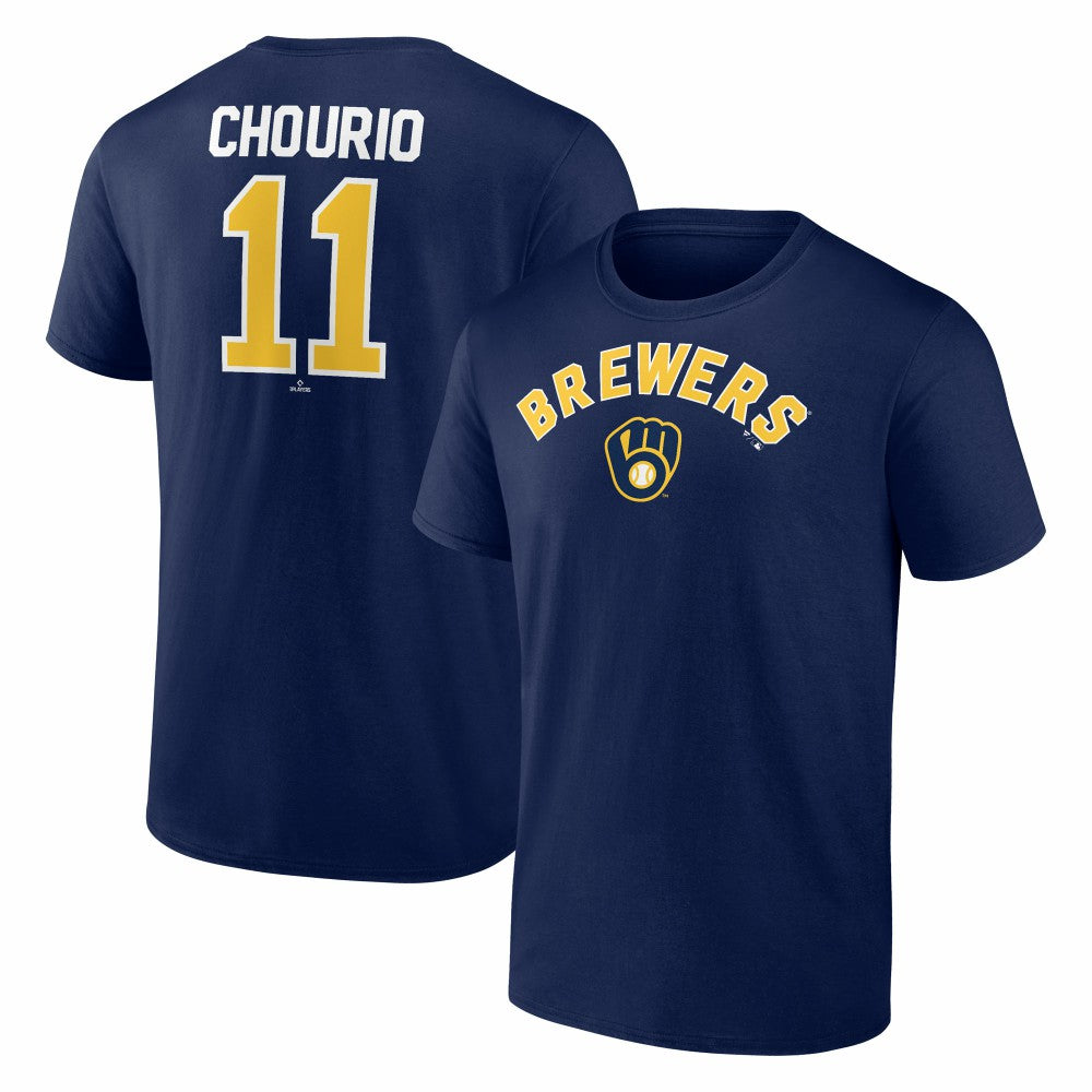 Jackson Chourio Milwaukee Brewers Winning Streak Name & Number T-Shirt Sale