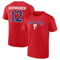 Kyle Schwarber Philadelphia Phillies Winning Streak Name & Number T-Shirt Near Me