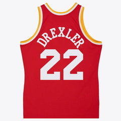 Mitchell & Ness Clyde Drexler Houston Rockets 1994/95 Swingman Jersey Red