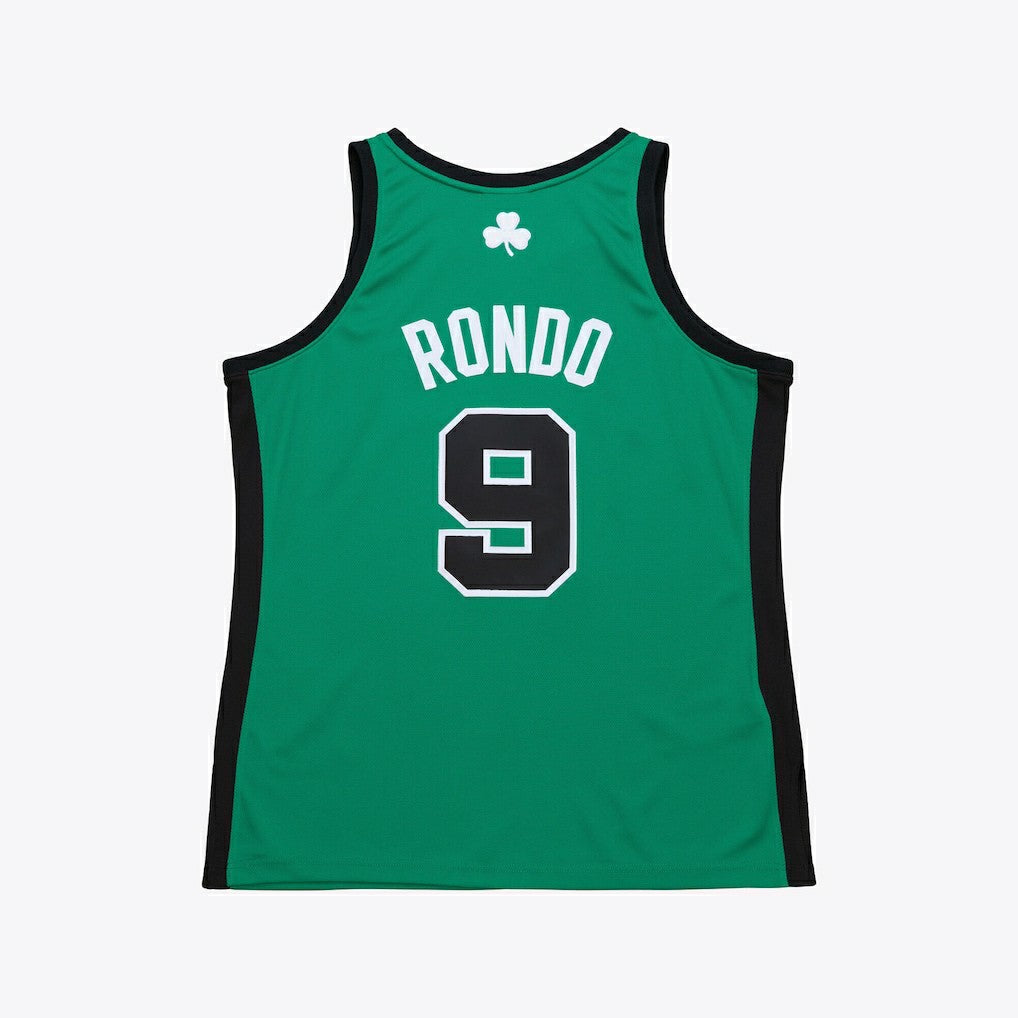 Mitchell & Ness Rajon Rondo Boston Celtics 2007-08 Hardwood Classics Authentic Jersey Kelly Green