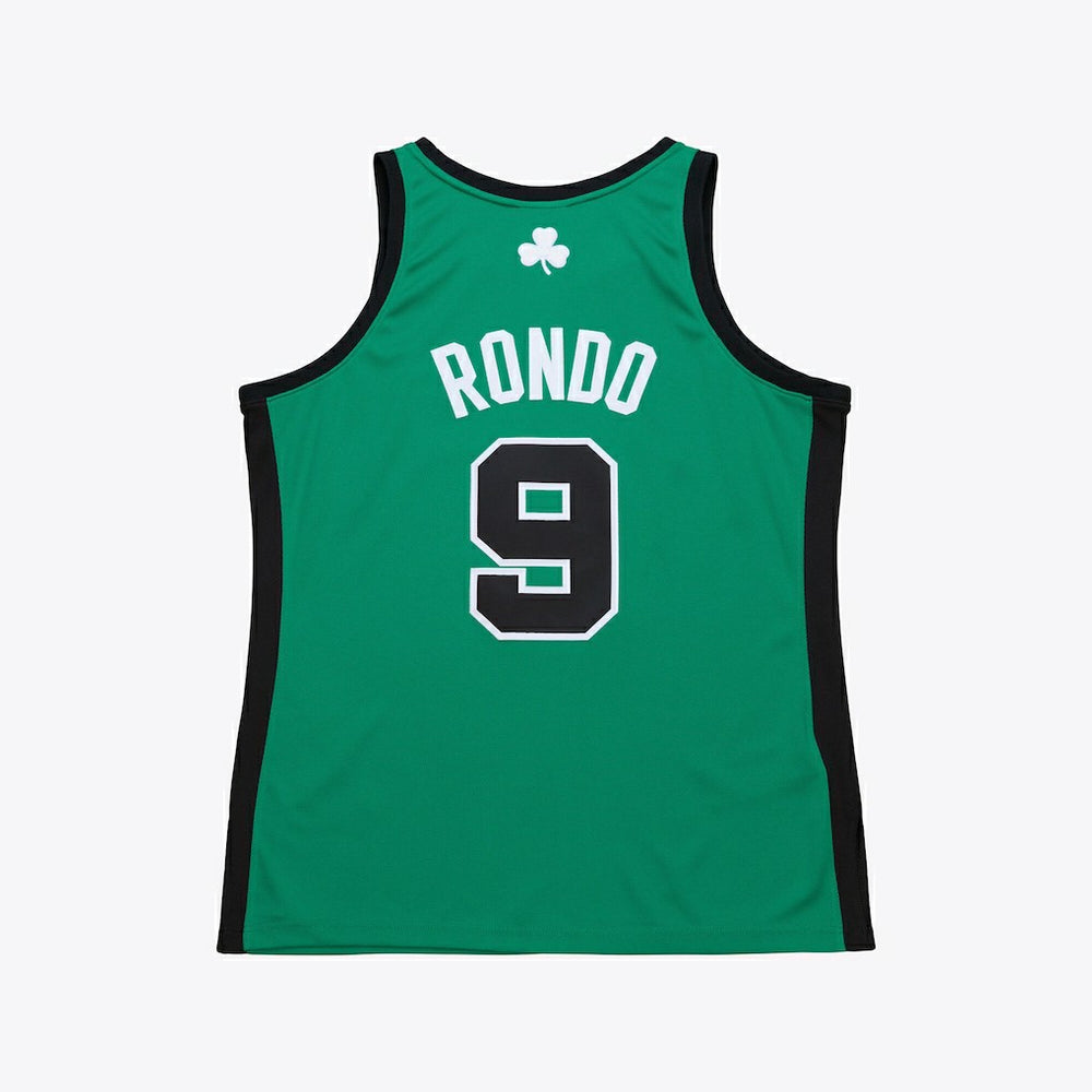Mitchell & Ness Rajon Rondo Boston Celtics 2007-08 Hardwood Classics Authentic Jersey Kelly Green
