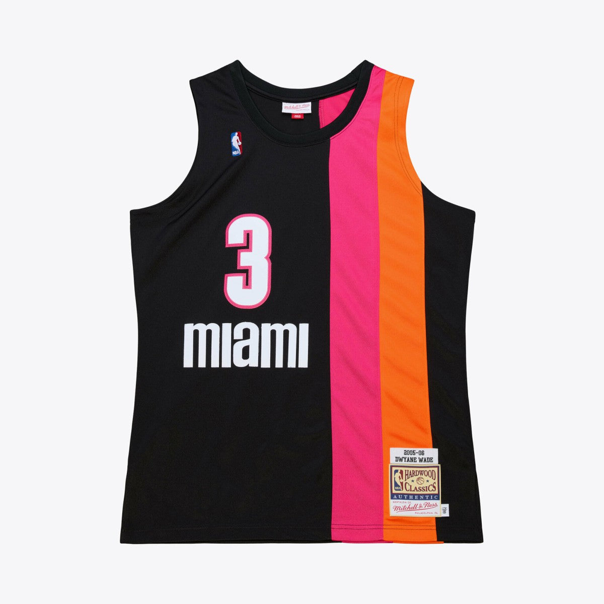Mitchell & Ness Dwyane Wade Miami Heat 2005-06 Hardwood Classics Authentic Jersey Black