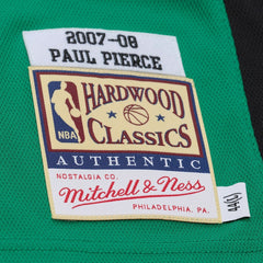 Mitchell & Ness Paul Pierce Boston Celtics 2007-08 Hardwood Classics Authentic Jersey Kelly Green
