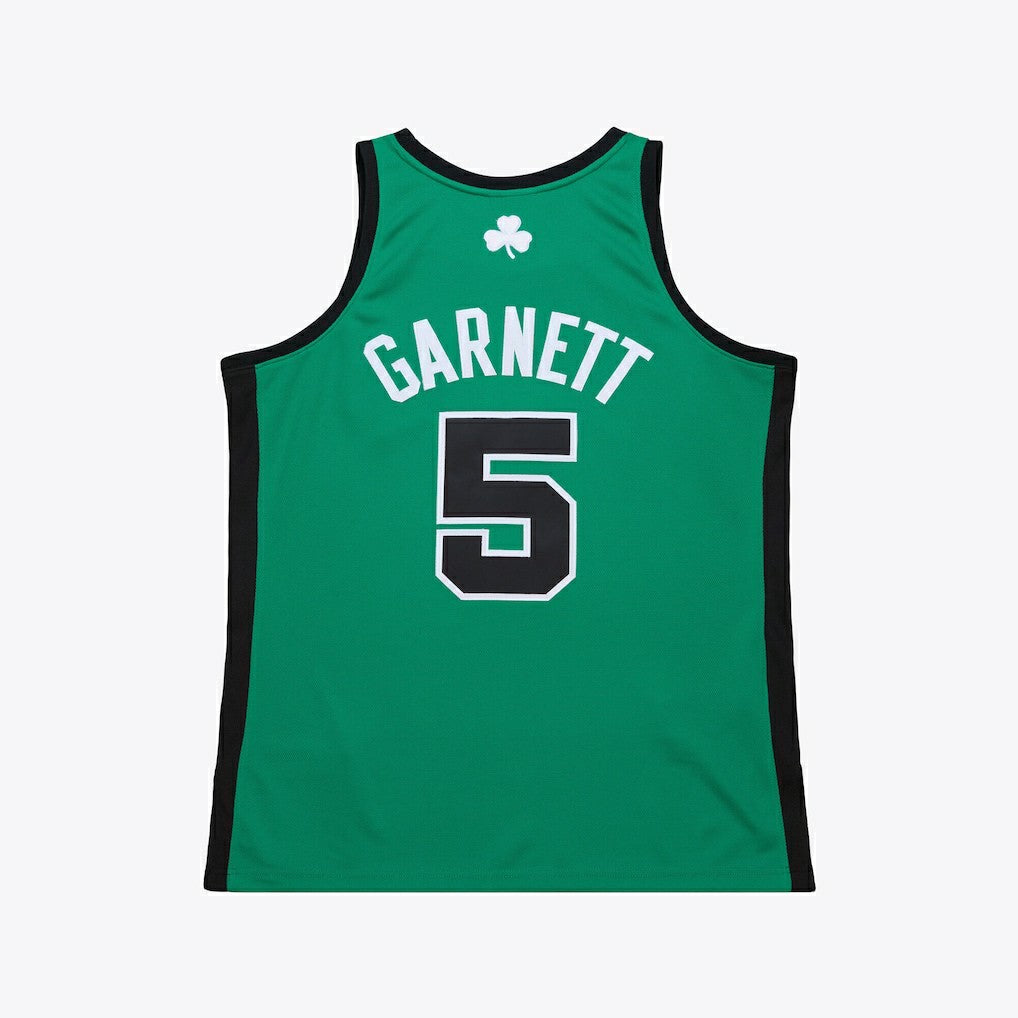 Mitchell & Ness Kevin Garnett Boston Celtics 2007-08 Hardwood Classics Authentic Jersey Kelly Green