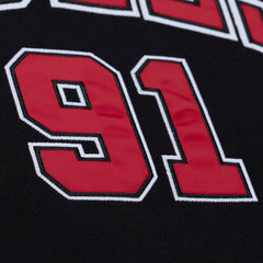 Mitchell & Ness Dennis Rodman Chicago Bulls Name & Number Hoodie Black