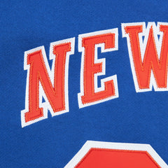 Mitchell & Ness Patrick Ewing New York Knicks Name & Number Hoodie Blue