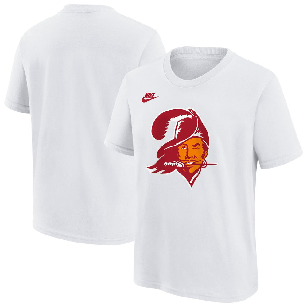 Tampa Bay Buccaneers Youth Bucco Bruce T-Shirt - White - Nike