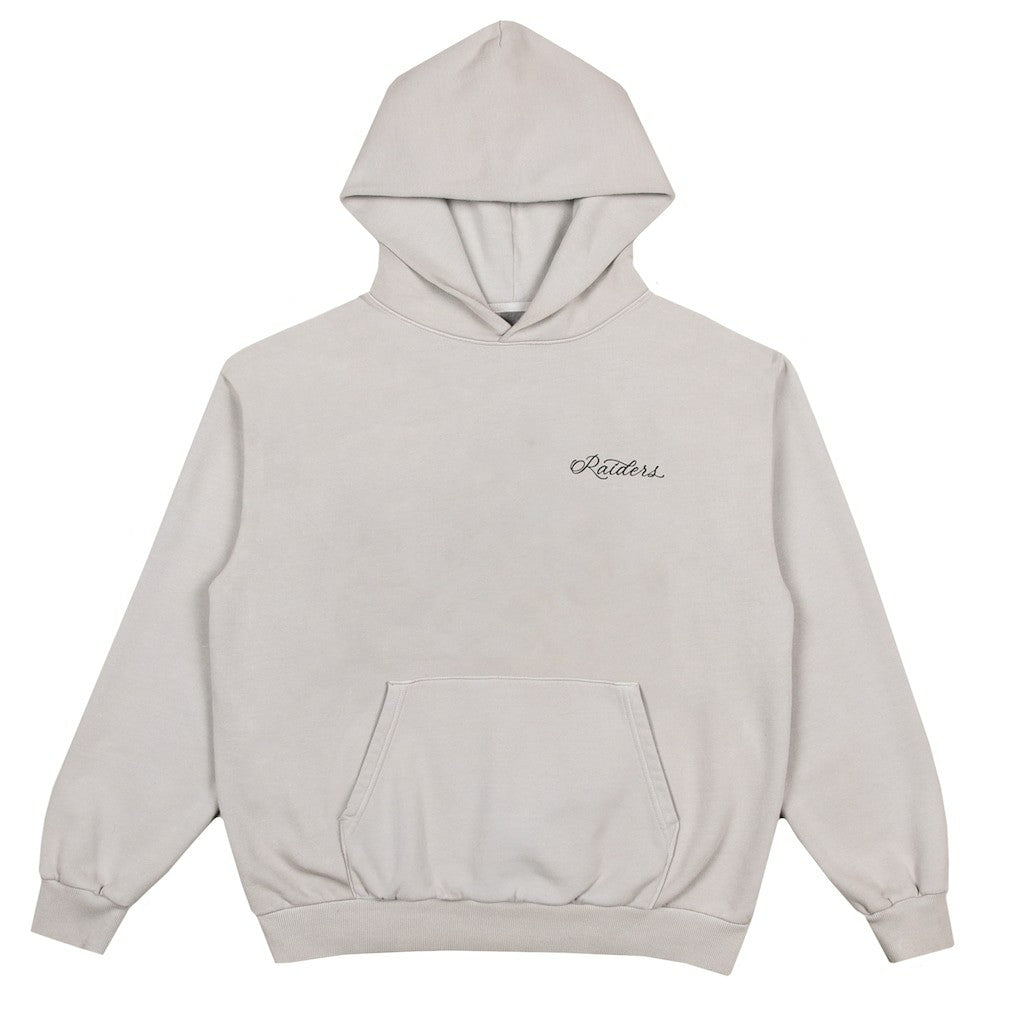 Las Vegas Raiders Born x Raised Unisex Fine Line Hoodie - Silver - NFL