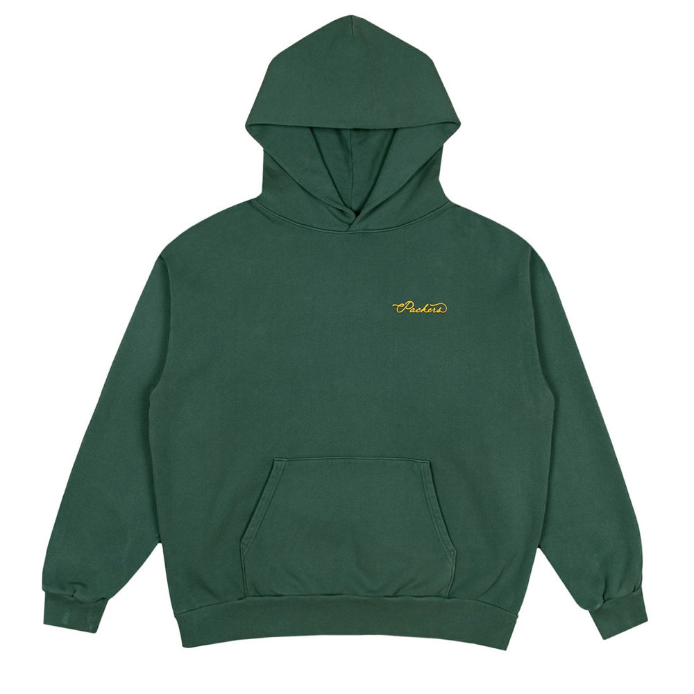 Green Bay Packers Born x Raised Unisex Fine Line Hoodie - Green - NFL