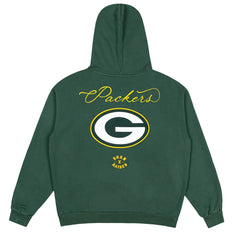 Green Bay Packers Born x Raised Unisex Fine Line Hoodie - Green - NFL