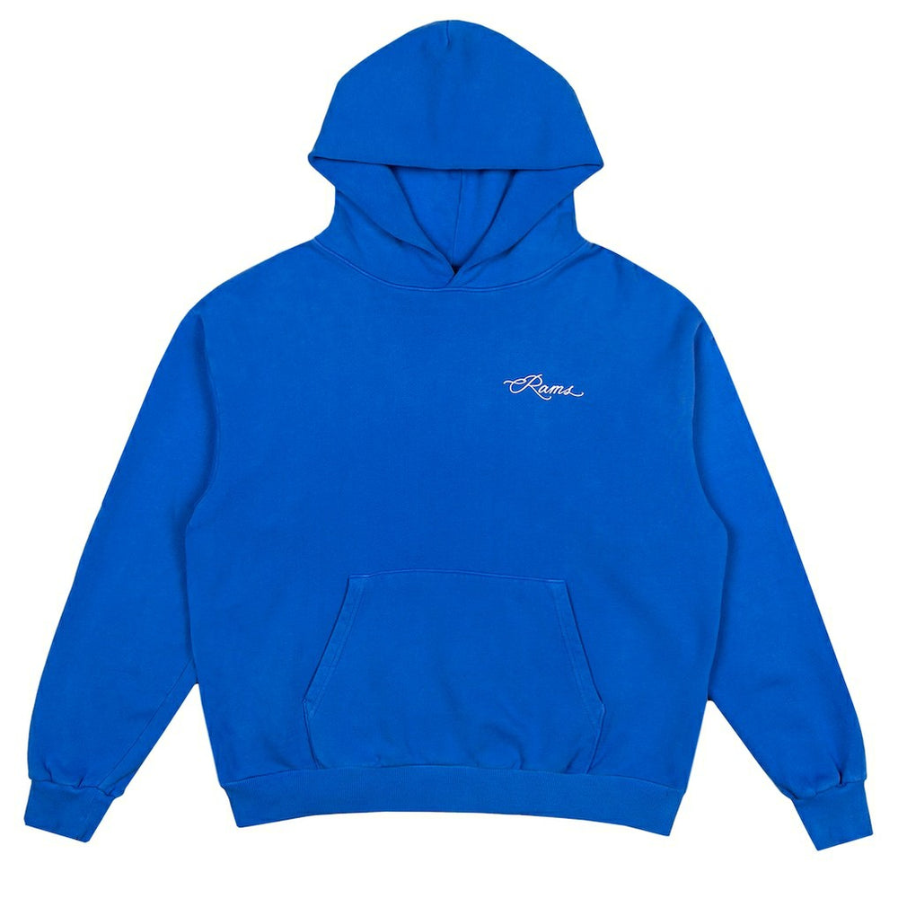 Los Angeles Rams Born x Raised Unisex Fine Line Hoodie - Royal - NFL