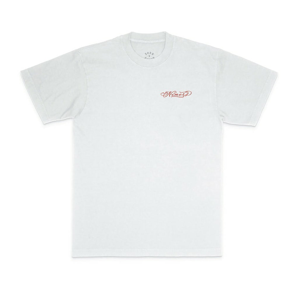 San Francisco 49ers Born x Raised Unisex Fine Line T-Shirt - White - NFL