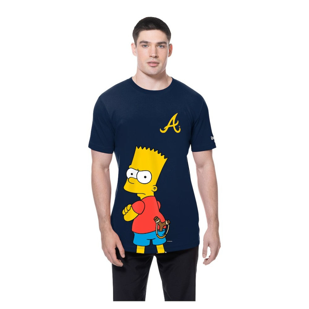 Atlanta Braves New Era MLB x Simpsons Local T-Shirt Discount