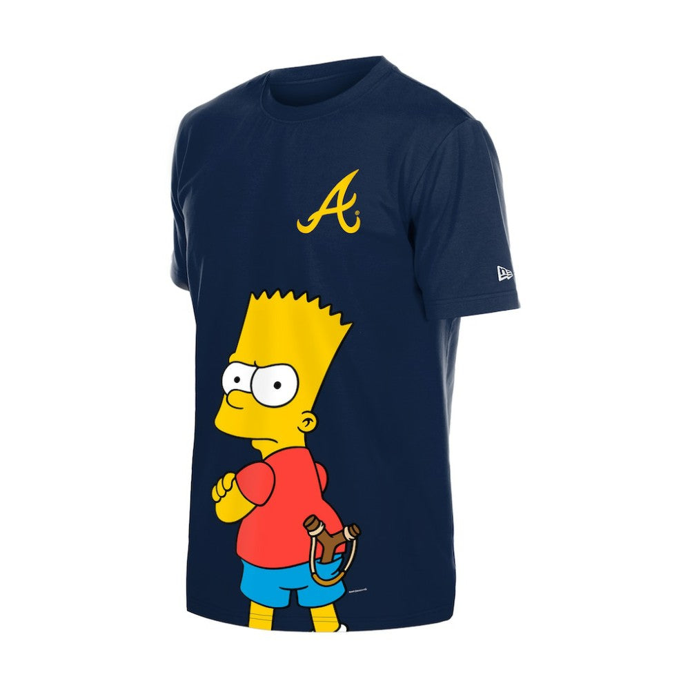 Atlanta Braves New Era MLB x Simpsons Local T-Shirt Discount