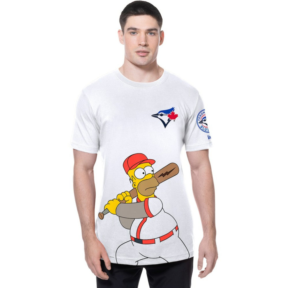 Toronto Blue Jays New Era MLB x Simpsons Homer Wonderbat T-Shirt Online