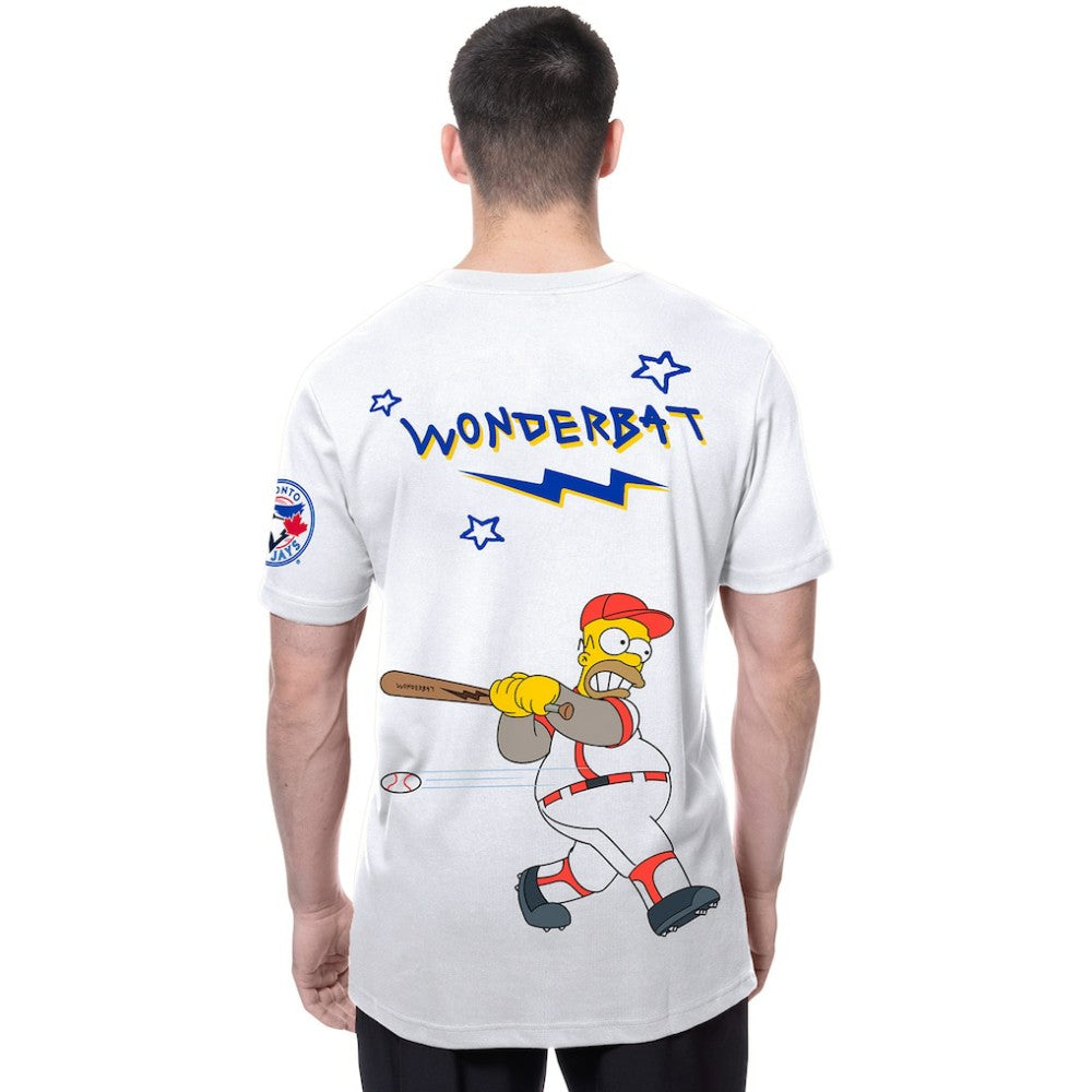 Toronto Blue Jays New Era MLB x Simpsons Homer Wonderbat T-Shirt Online
