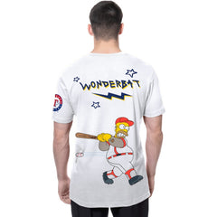 Texas Rangers New Era MLB x Simpsons Homer Wonderbat T-Shirt Near Me