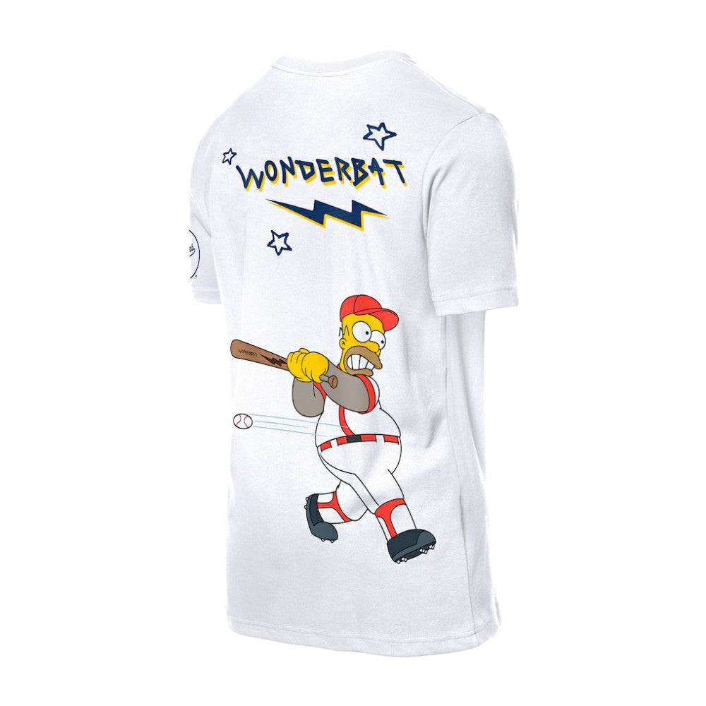 Los Angeles Dodgers New Era MLB x Simpsons Homer Wonderbat T-Shirt Sale