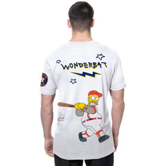 Houston Astros New Era MLB x Simpsons Homer Wonderbat T-Shirt Discount