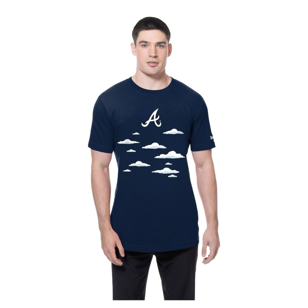 Atlanta Braves New Era MLB x Simpsons 2026 Collab Clouds T-Shirt Online