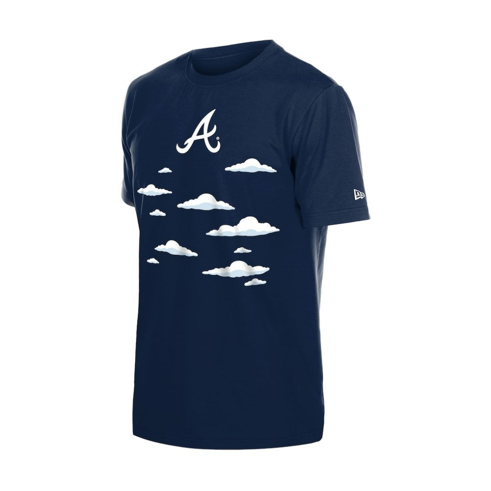 Atlanta Braves New Era MLB x Simpsons 2026 Collab Clouds T-Shirt Online