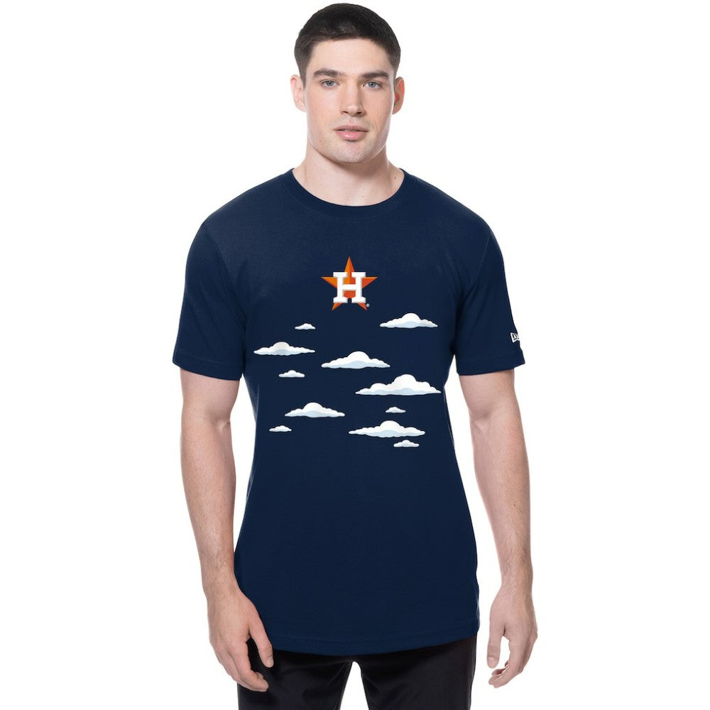 Houston Astros New Era MLB x Simpsons 2026 Collab Clouds T-Shirt Online
