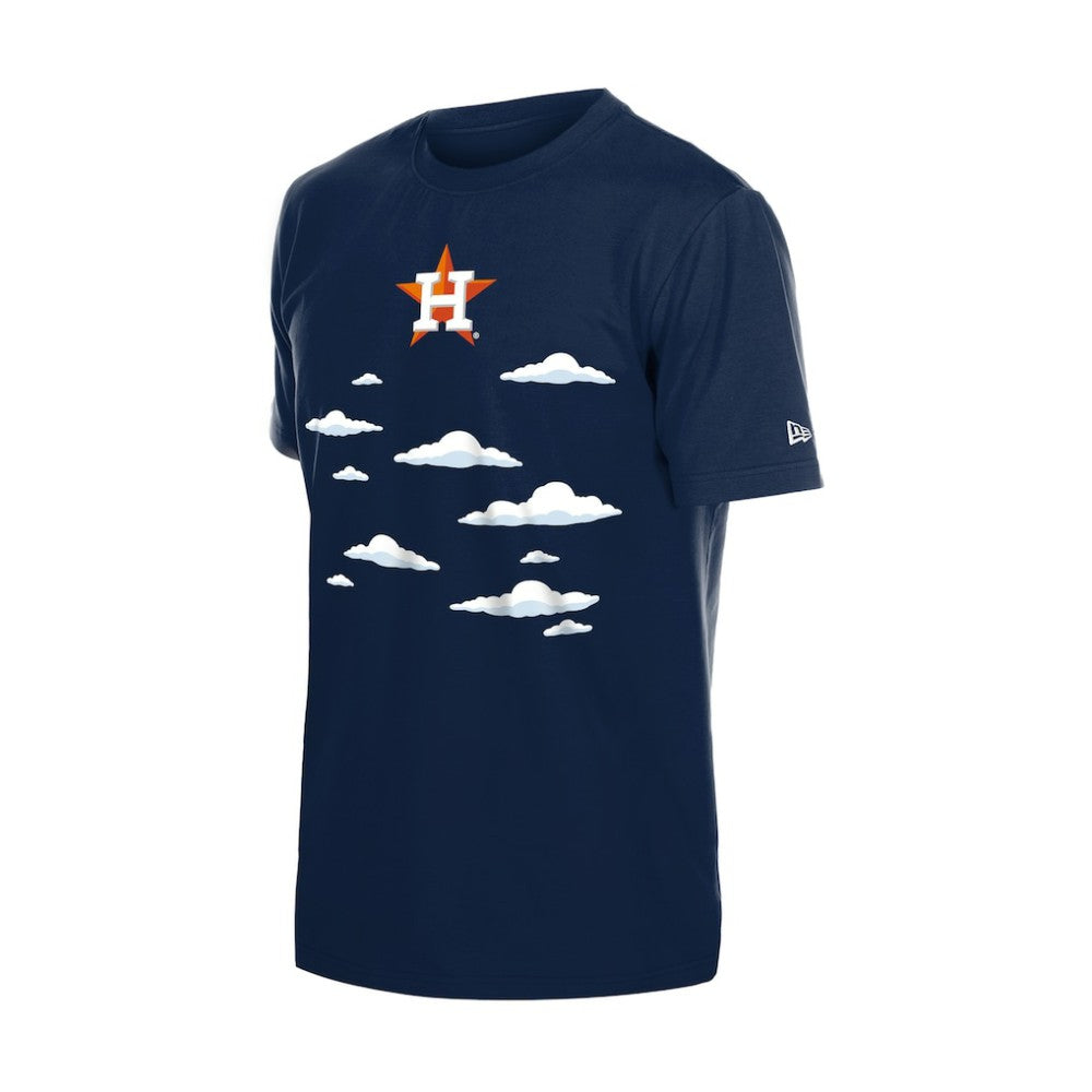 Houston Astros New Era MLB x Simpsons 2026 Collab Clouds T-Shirt Online