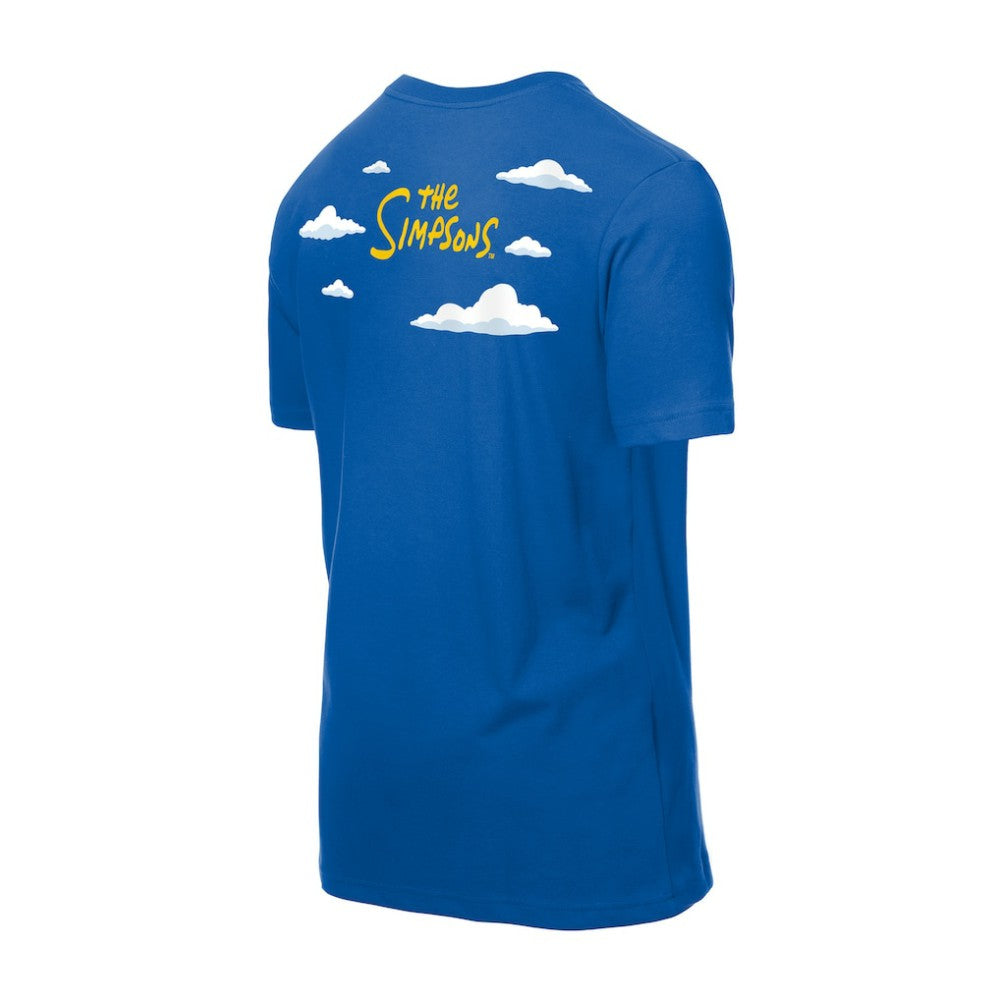 Chicago Cubs New Era MLB x Simpsons 2026 Collab Clouds T-Shirt Discount