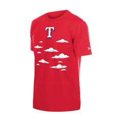 Texas Rangers New Era MLB x Simpsons 2026 Collab Clouds T-Shirt Outlet
