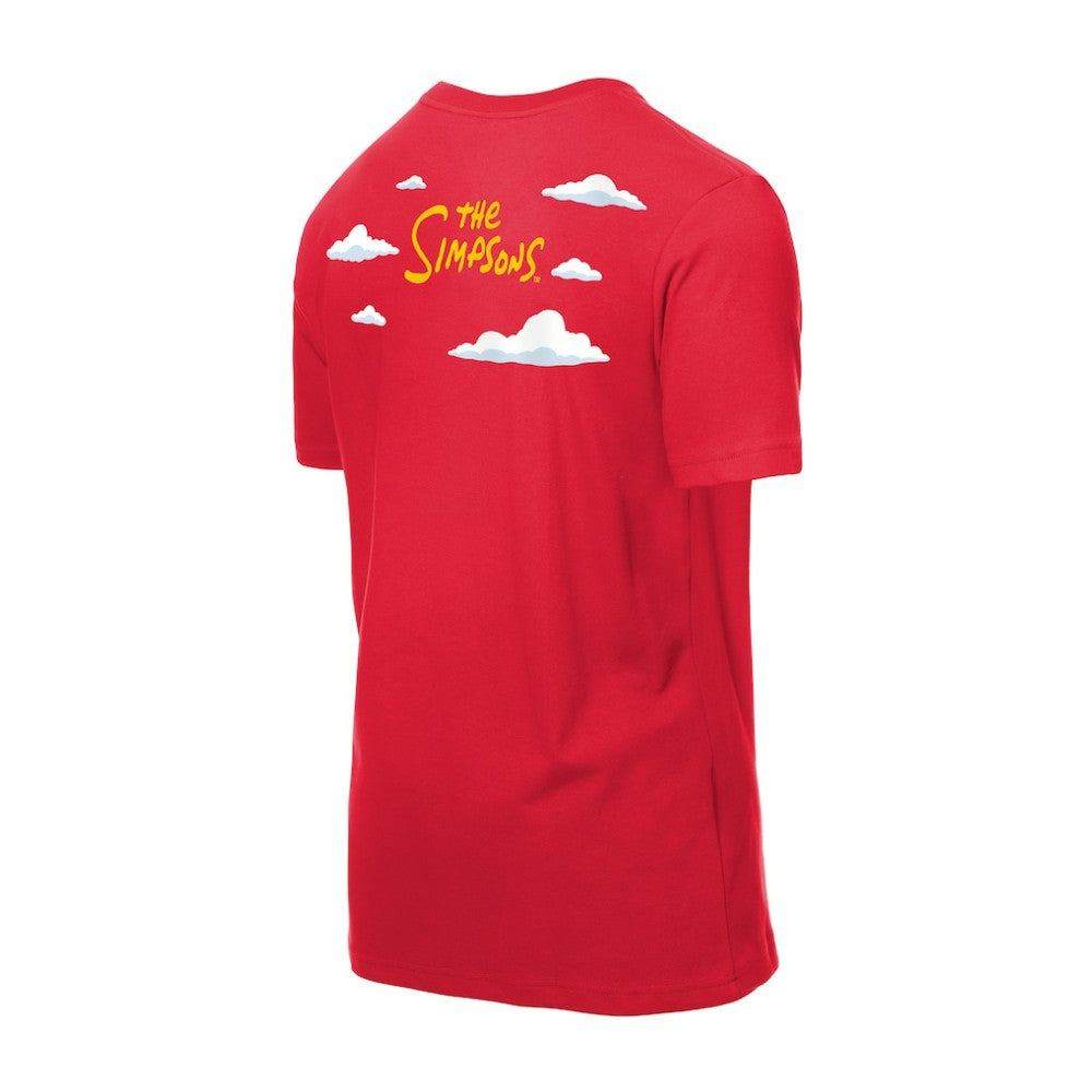 Texas Rangers New Era MLB x Simpsons 2026 Collab Clouds T-Shirt Outlet