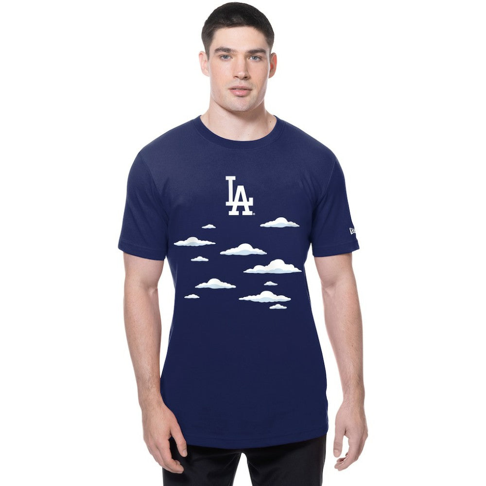 Los Angeles Dodgers New Era MLB x Simpsons 2026 Collab Clouds T-Shirt Outlet