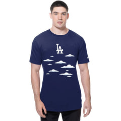 Los Angeles Dodgers New Era MLB x Simpsons 2026 Collab Clouds T-Shirt Outlet
