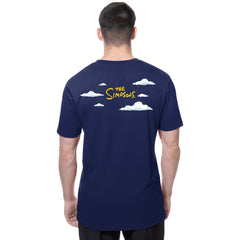 Los Angeles Dodgers New Era MLB x Simpsons 2026 Collab Clouds T-Shirt Outlet