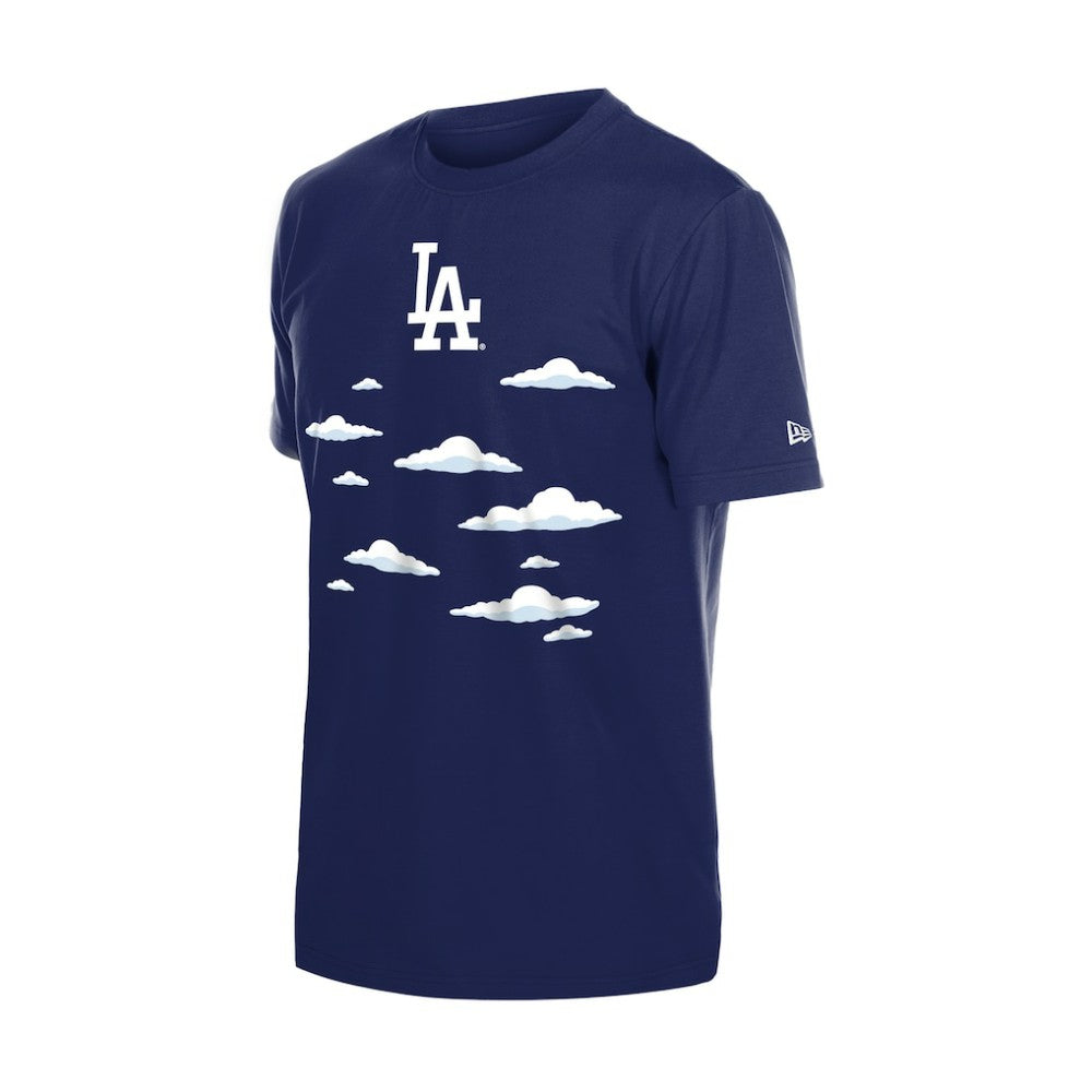 Los Angeles Dodgers New Era MLB x Simpsons 2026 Collab Clouds T-Shirt Outlet