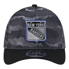 New York Rangers New Era Zero Dark 39THIRTY Flex Hat - Black | New Era sale