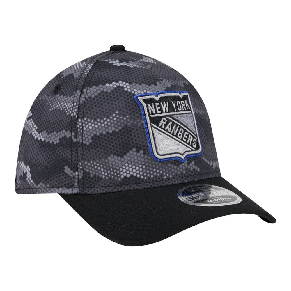 New York Rangers New Era Zero Dark 39THIRTY Flex Hat - Black | New Era sale